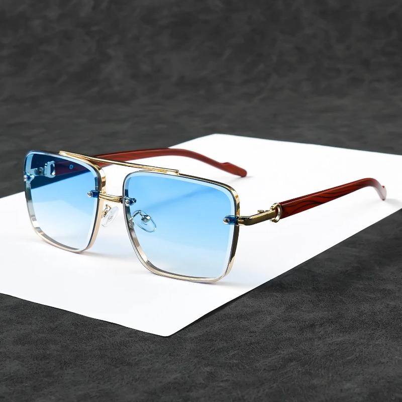 Retro Steampunk Square Metal Frame Fashion Sunglasses For Men And Women Suitable For Events Parties Festivals Must Eyeglasses