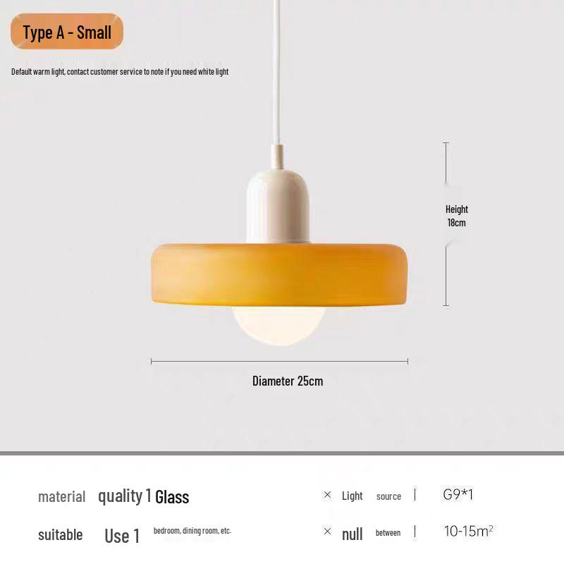 Vintage Memphis Green Glass Pendant Lamp - Modern Bauhaus Bedside Chandelier