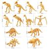 Captivating Pvc Dinosaur Skeleton Models Set Of 12 Realistic Figures For Interactive Learning And Imaginative Adventures