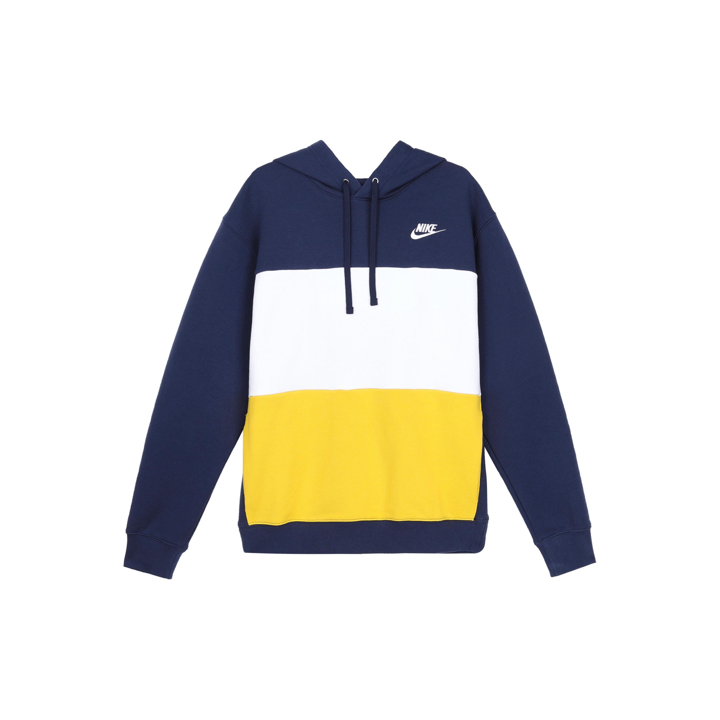 Nike Sweatshirts Men s Dark Navy Blue Hooded Moderate Regular FB7416-410 M