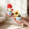 Adorable Plush Mini Succulent Plant Toys Sunflower Cactus Monstera Tulip Cute Desktop & Home Decor Plushies Girl Boy Gift