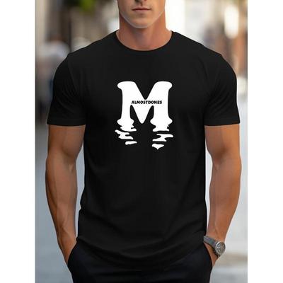 Almost Done M T-Shirt,Soft Breathable & Fade-Resistant, Classic Fit for Daily Casual Wear