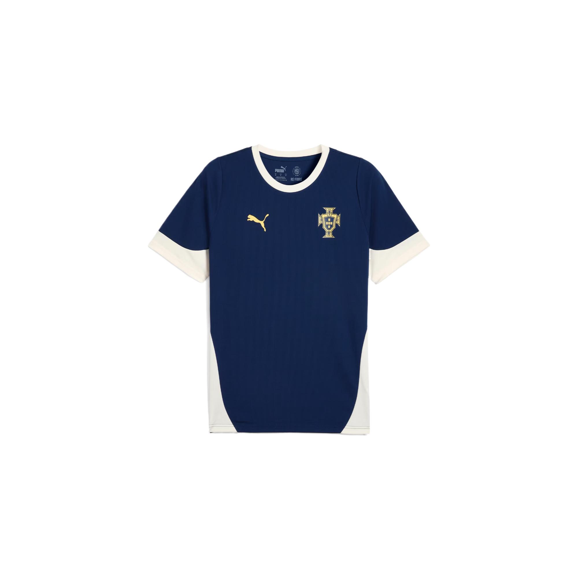 

Puma Drycell Comfortable Versatile Fashion Soft Short Sleeve Football Shirt Men tops Blue 779512-13 L