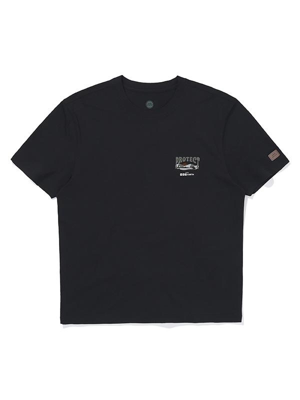 BBC EARTH Frophy Nature Short Sleeve Round_Black