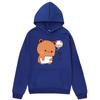 Funny Dudu Is Missing His Bubu Panda Bear Couple Hoodies Girl Kawaii Tops Women Cute Print Sweatshirt Men Clothes