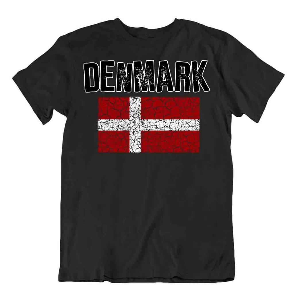 Flag T-Shirt Denmark Fashion Country Souvenir GiftPride Logo