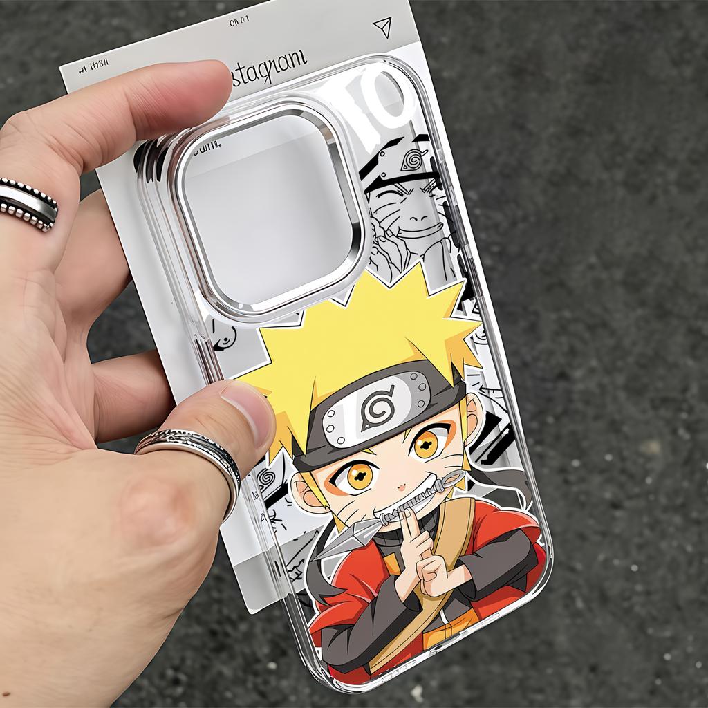 Anime N-Narutos Phone Case For iPhone 17e 17 16e 16 15 14 13 12 11 mini Pro Max X XR XSMAX 8 7 Air Plus Clear