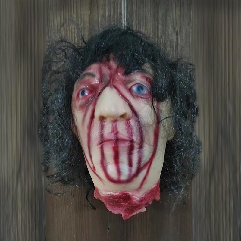 Headless Zombie Halloween Skull Ornament Prop Horror Party Decor Haunted House
