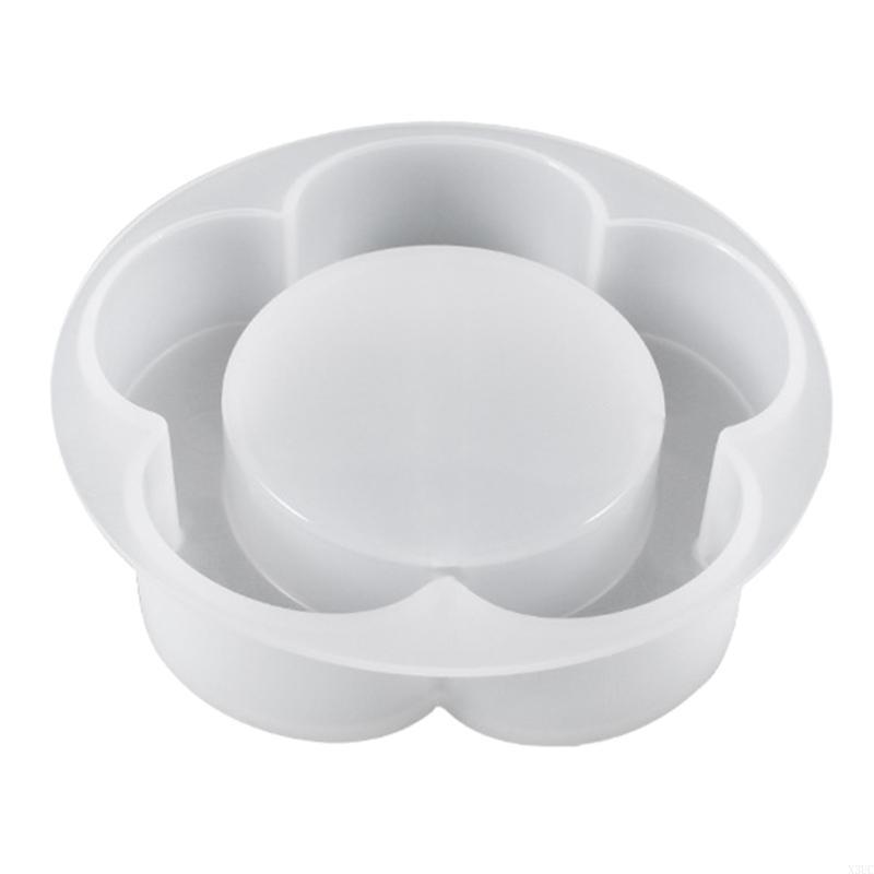 

Flower Star Windmill Candlestick Mold Crystal Epoxy Resin Tray Mould X3UC