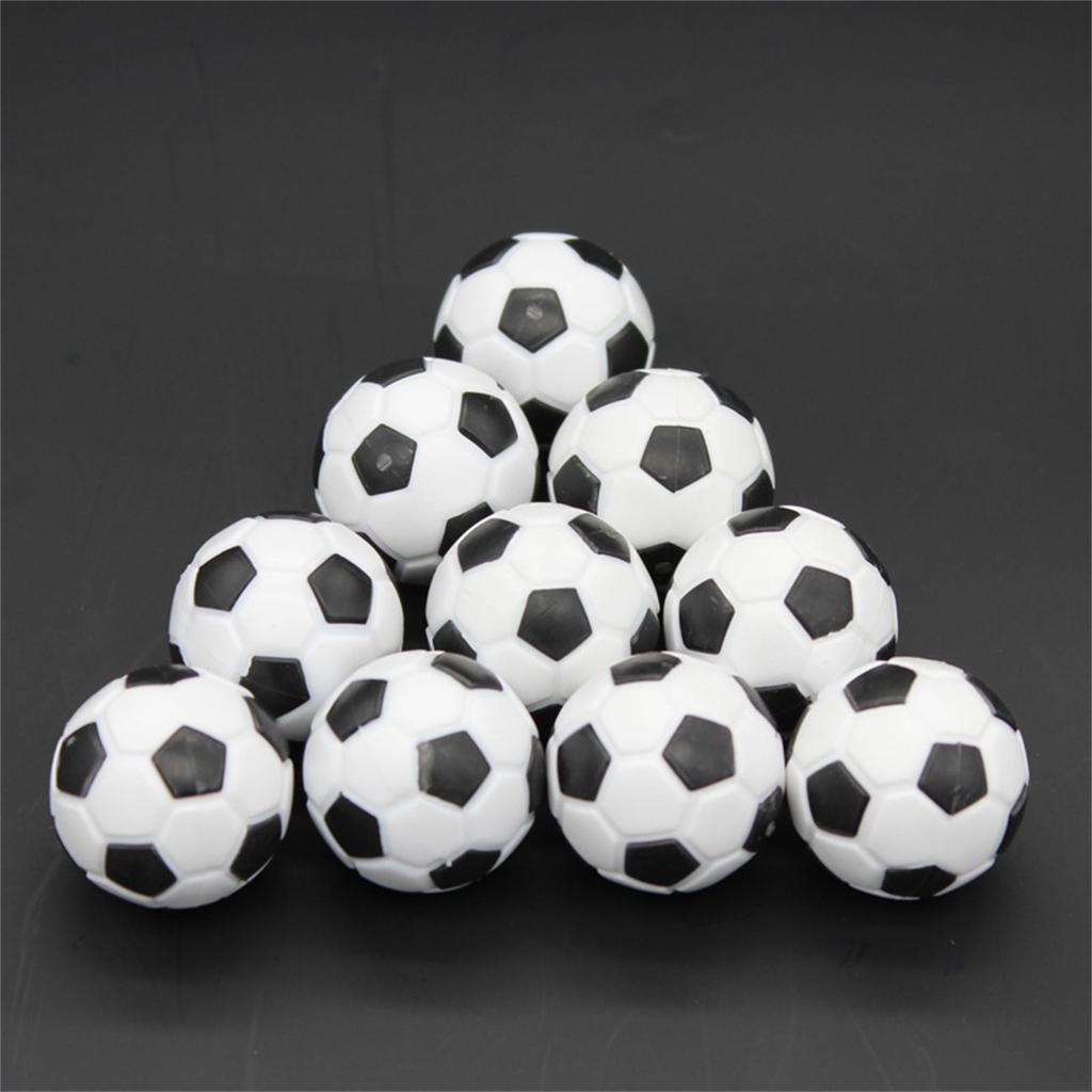 8Pcs Table Soccer Foosballs Replacements Foosballs Table Balls Enduring Tabletop Game Small Football Table Soccer Balls