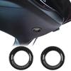 Tailgate Light Lamp Cover Trim Decor for Jeep Grand Cherokee 2011+ Carbon Fiber