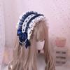 Japanese Sweet Lovely Hair Band Lolita Maid Hairband Lace Ribbon Bowknot Headband Cosplay Headdress Cute Accessories