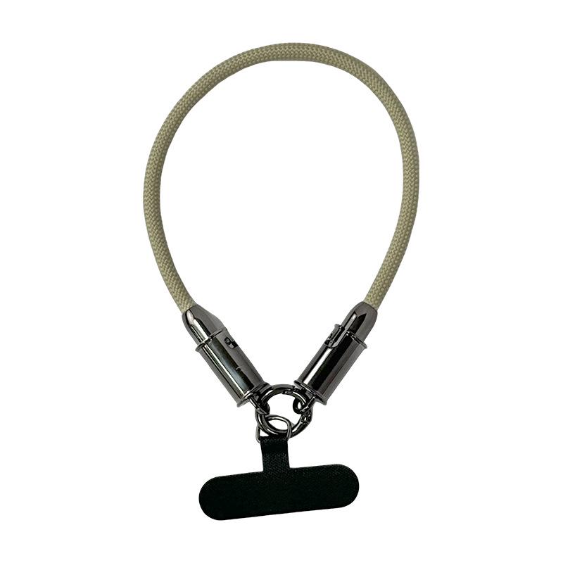 Braided Apple 15 Lanyard & Fast Charging Cable: 2-in-1 Anti-Lost Design