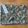 Used Nishijin-ori high-grade brocade drawstring bag, Made in Japan, Bird of Paradise, floral pattern, unused