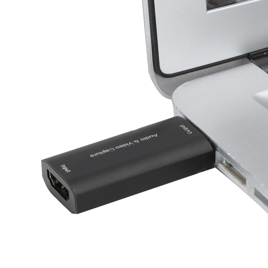 226 High Definition Audio Video Capture Card for HDMI F TO USB M Capture CardBlack