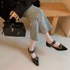 Women Flat With Shoes 2025 Designer Luxury Buckle Fashion Ladies Flats Shoes Slingback Pointed Toe Casual Female Sandals Mules