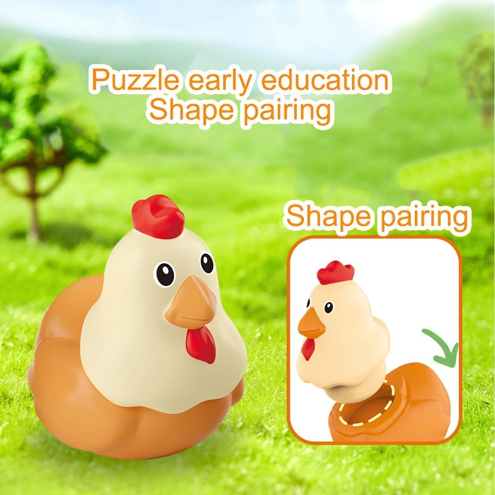 Farm Animal Matching Toy Learning Soft Toys Animals Matching Youngsters Aged 3 Animal Cognition Fine Motor Skills Toy