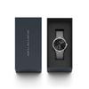 Danielwellingteon Classic Multi-Eye Mesh Onyx Black Dial Silver Metal Watch