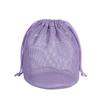 Portable Transparent Mesh Makeup Bag & Travel Toiletry Organizer