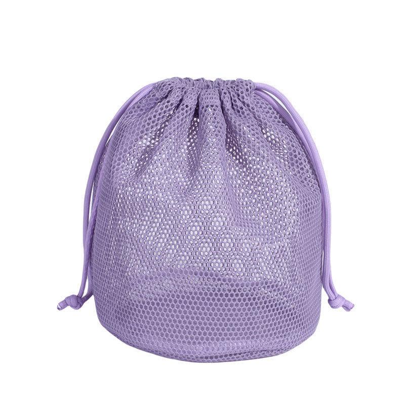 Portable Transparent Mesh Makeup Bag & Travel Toiletry Organizer