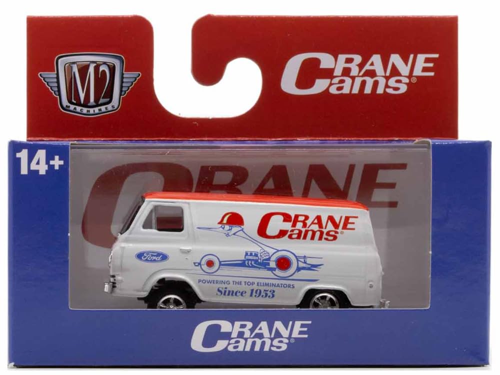 M2 MACHINES Release 93 1964 FORD ECONOLINE VAN GASSER M2 scale Release 93 Ford Econoline Van 1/64 Auto-Thentics 164 Auto-Thentics 1964 Gasser оранжевый