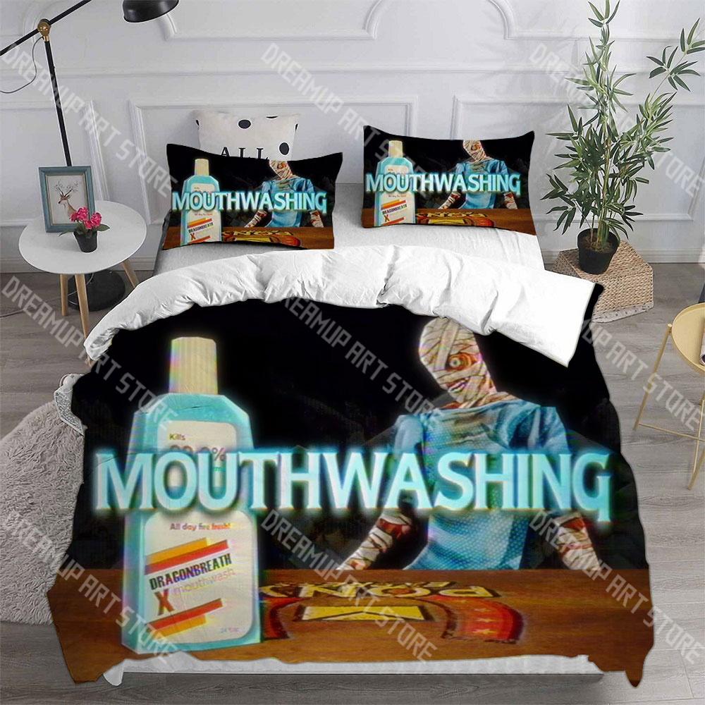 Fashion Game Mouthwashing Bedding Set Single Twin Full Queen King Size Bed Set Kids Bedroom Duvetcover Sets Bed Sheet Set