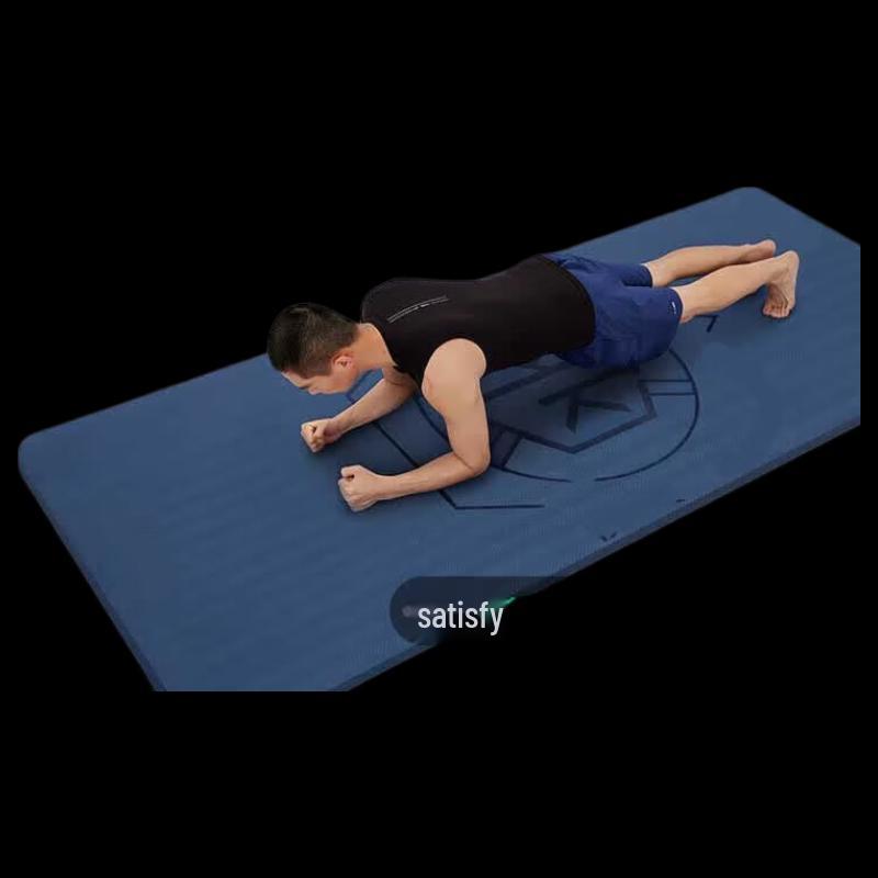 Warrior Series Extra Thick Anti-Slip TPE Exercise Mat