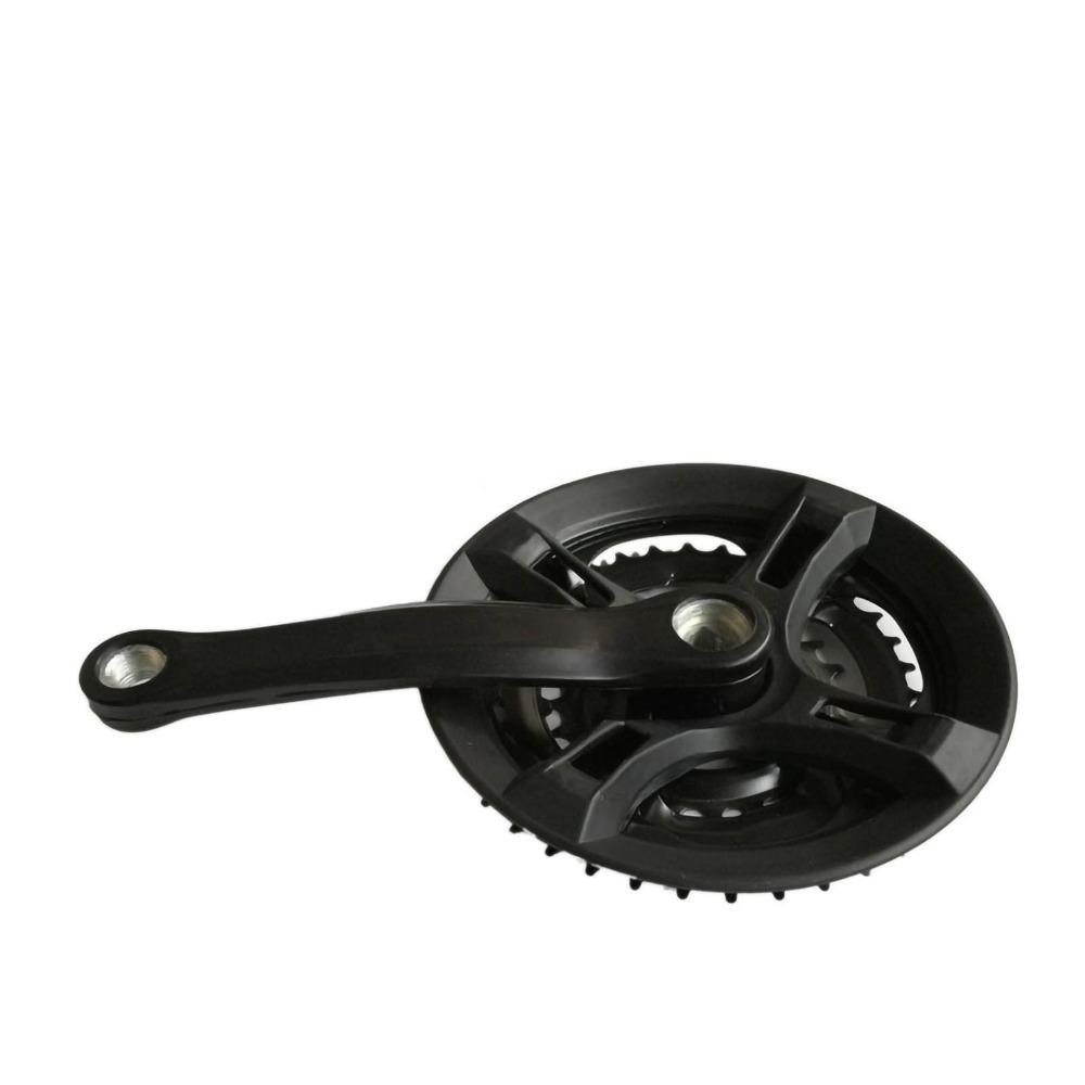 Pedivella Mountain Bike 42T 3 Corone Pedivella Ferro Pedivella Bici Disco Pignone Bici Resistente Biciclette da Strada
