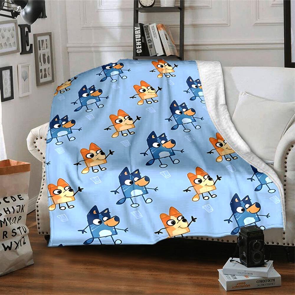 1 Stück B-Blucy Decke, Geschenk, für Männer und Frauen, Weiche Decke, Gut für Schlafsofa Couch Reisen, Leichte Flanelldecke
