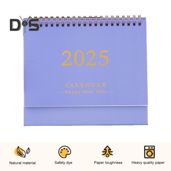 Mini-Tischkalender 2025, Tagesplaner, Klappkalender, To-Do-Liste, Notizblock, Zeitmanagement, Terminplaner, Organizer für Büro, Zuhause, Schule