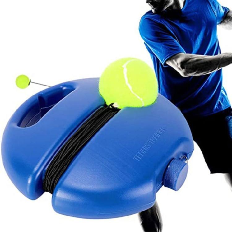 Tennis Practice Rebounder with String Ball Tennis Trainer for Self-Pracitce