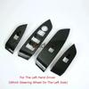 For Mazda CX-5 CX5 2017-2024 & CX8 CX-8 2017-2025 Door Armrest Panel Window Lift Button Cover Trim Sticker Car Accessories
