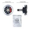 Wheel-shaped Car Air Freshener Auto Air Vent Fragrance Clip Rotatable Tire Fragrance Clips Decor Car Accessories Ornament