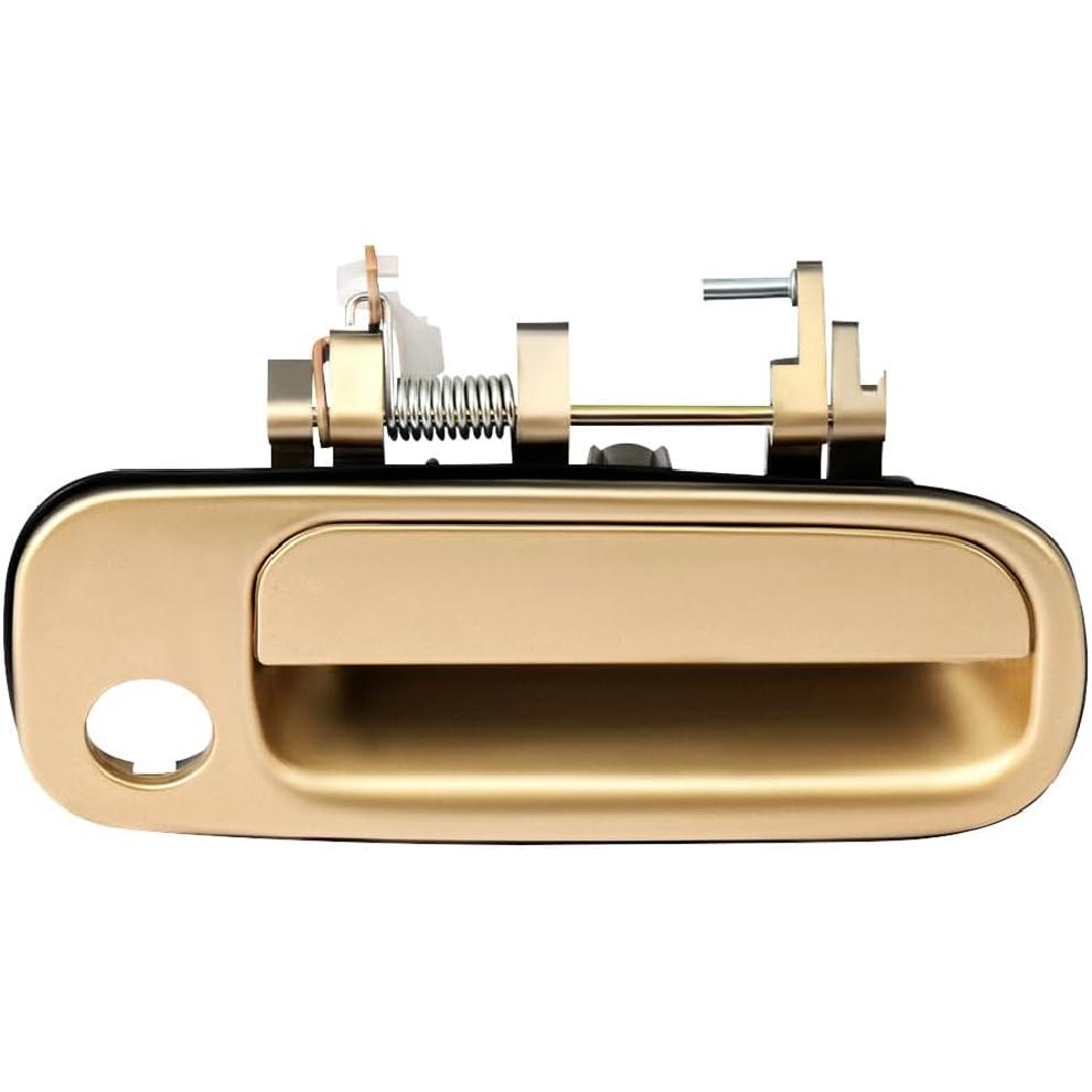 

LUJUNTEC Exterior Door Handle,Front Door Handle Passenger Right Side,Replacement for 1992-1996 for Toyota for Camry,1pcs Golden Handle Replace