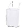 Wall-mounted Dirty Clothes Basket Home Laundry Baskets Bath Storage Bag Bathroom Placement Mesh Organizer