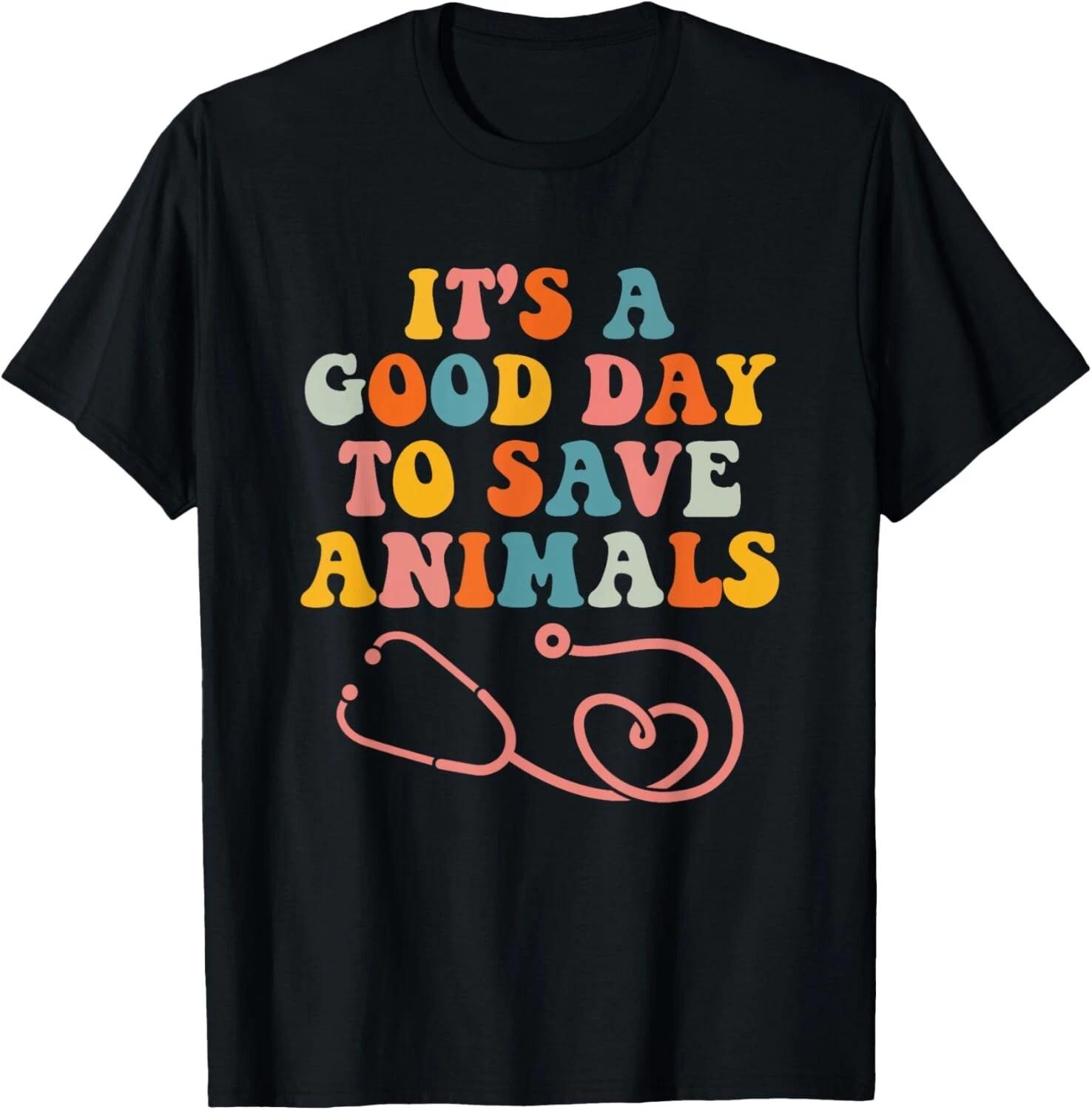 

Vet Tech Save Animals Veterinarian Veterinary Assistant Gift Unisex T-Shirt 4XL