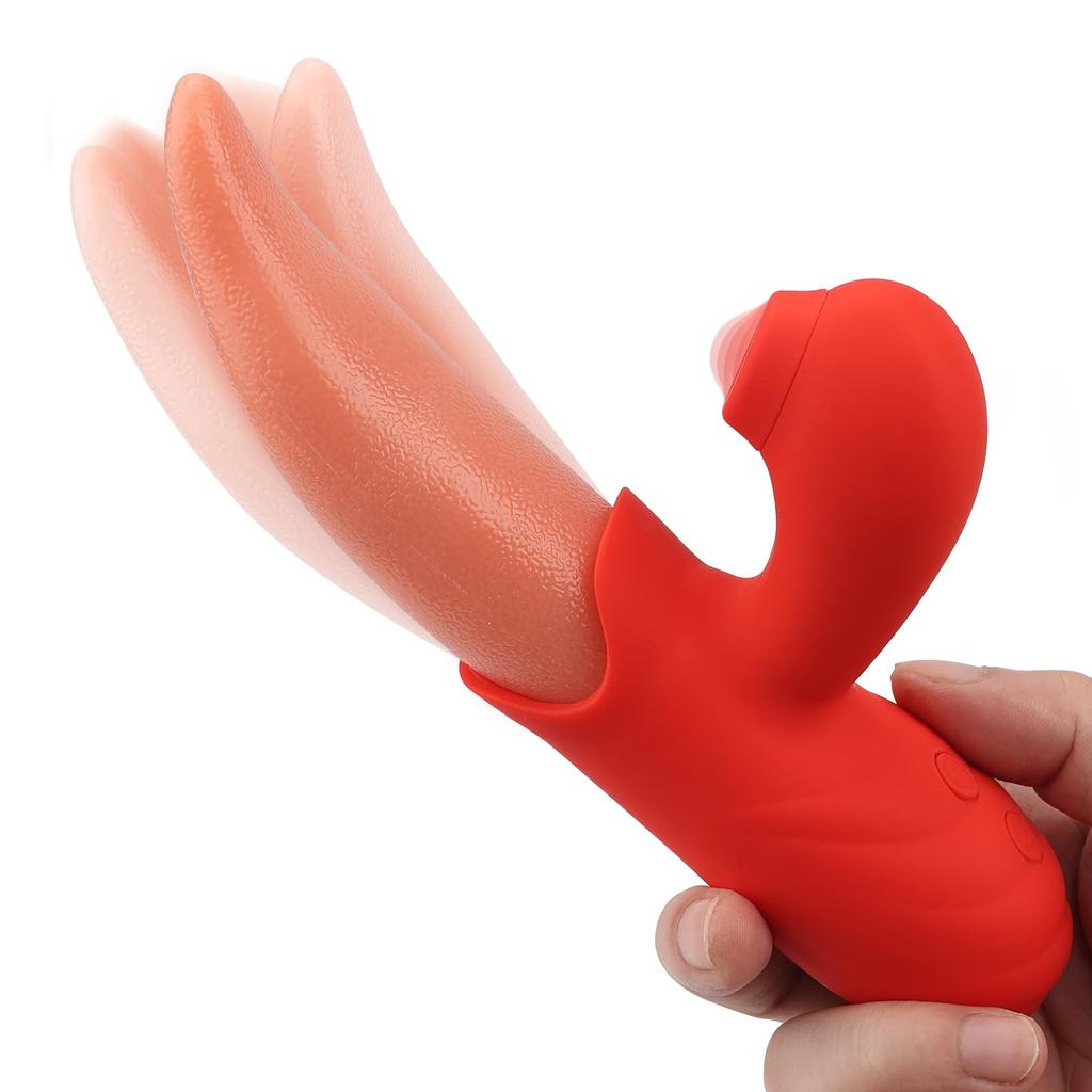 GUANYUECM Vibrator Tongue Licking for Women Vibrator Tongue Licking 10 Dynamic Tongue Licking Frequencies for Women Squirting 10 Dynamic Sucking