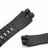 TPU Resin Strap for Casio PROTREK PRG-300 PRW-3000 3100 PRW-6000 6100 Men Replacement Black Rubber Watch Band Bracelet Tools