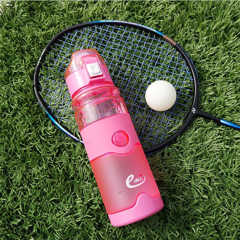 BEANBEANLOVE Portable Frosted Sport Water Bottle with Pop-up Lid