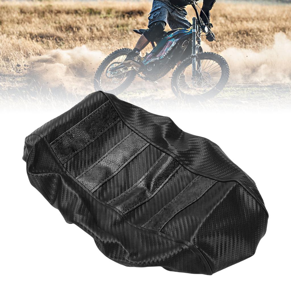 Motorcycle Seat Cover Ribbed Rubber Anti Slip Dirt Bike Seat Cover Replacement for Surron Sur Ron Light Bee XCelsiusS