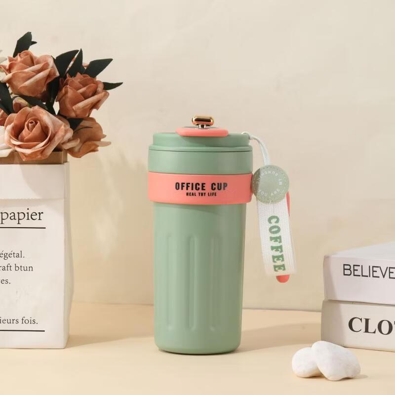 Shangqi Portable Insulated Coffee Mug with Handle