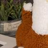 Interactive Robotic Alpaca Lifelike Walking Sounding Stuffed Animal Realistic Alpaca Plush