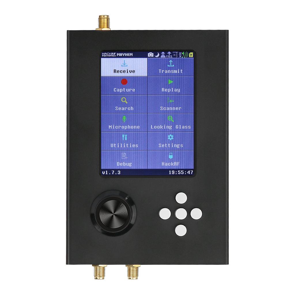HackRF One R9+ PortaPack