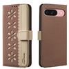 Colorful Flowers Wallet Card Holder Magnetic Leather Case for Google Pixel 9 Pro XL 8 8A Pixel9 Pixel8 Flip Purse Phone Cover
