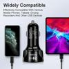 250W 5 Ports Car Charger Fast Charging PD QC3.0 USB C Car Phone Charger Type C Adapter In Car For IPhone