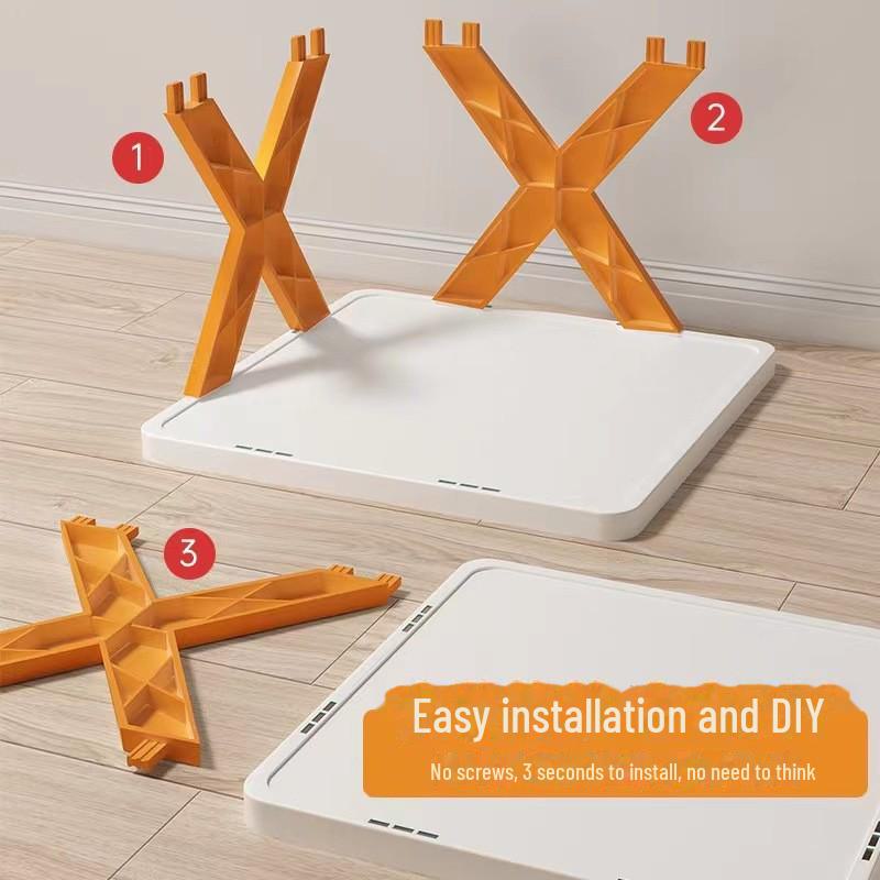 Compact Foldable Multilayer Shoe Rack - Dust-Proof, No-Installation Needed, Perfect for Dorm Entrances