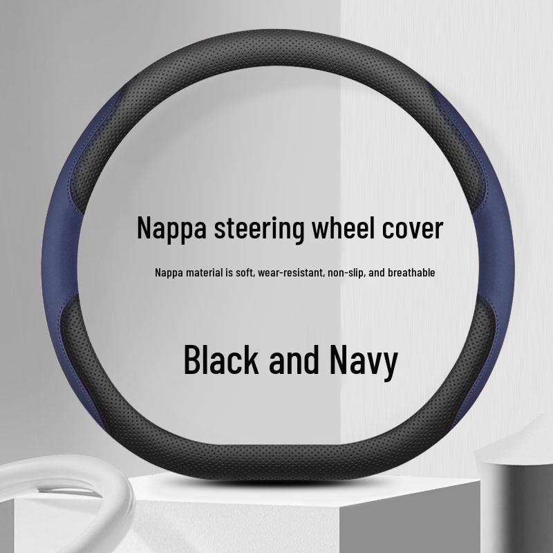 Ideal L8/L9/ONE Steering Wheel Cover: Original Car Color, New Energy Vehicle Interior Accessory.