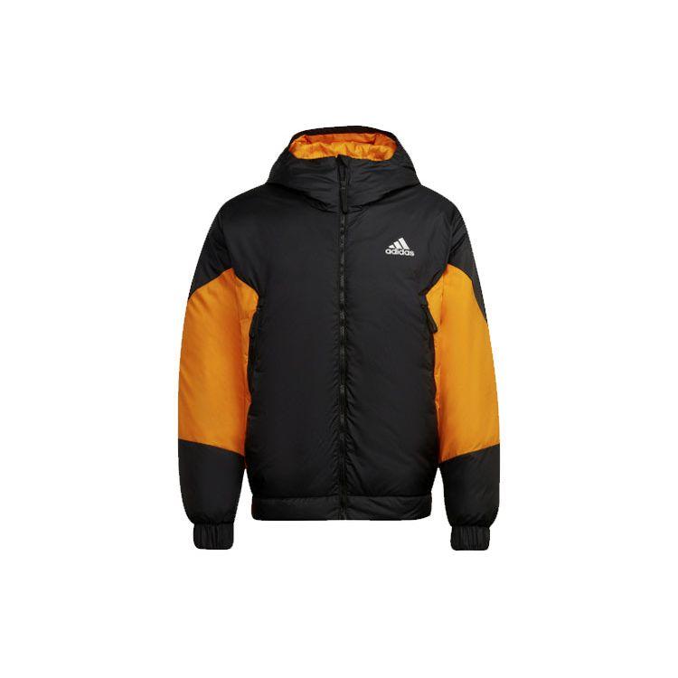 Adidas Sportswear 11.11 Down Full Zip Stand Collar Warm Padded Jacket Men Black GV5354 M