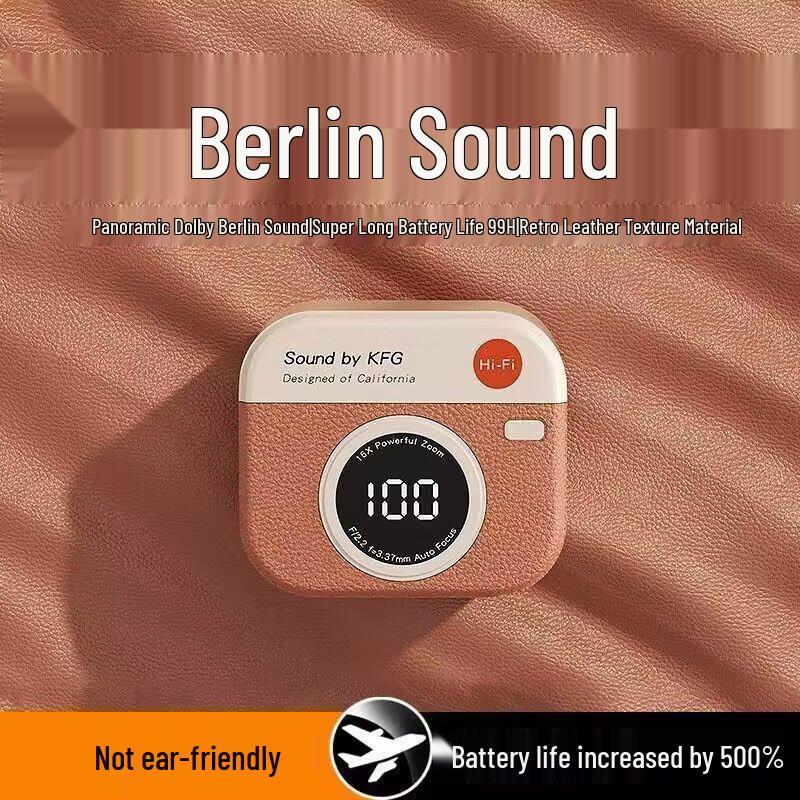 Q87 Retro Clip-On True Wireless Bluetooth Earbuds for Sports and Running