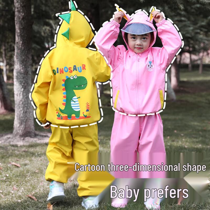 Mumeng Kinder-Regenanzug mit geteiltem Design